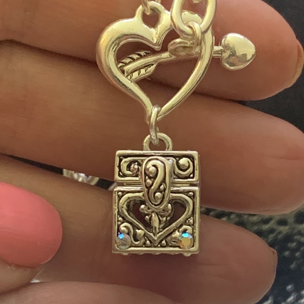Prayer Box inspirational Necklace.